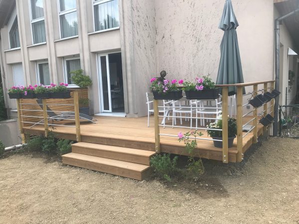 Création de terrasse en bois à Rixheim