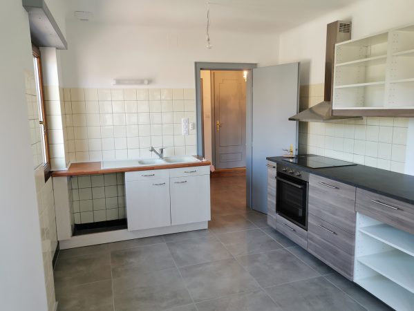 Rénovation de maison pour location à Ensisheim - cuisine